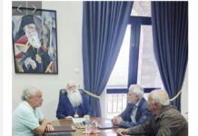 Επίσκεψη του Συλλόγου «Ο Παγασητικός μας ενώνει» στον Μητροπολίτη Δημητριάδος