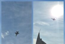 Εντυπωσίασε η αεροπορική επίδειξη της 111 Π.Μ στην παραλία του Βόλου (φώτο – video)