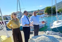 Στο Λιμάνι Κάτω Γατζέας συναντήθηκαν οι Μιχ. Μιτζικός και Μαν. Κουτουλάκης