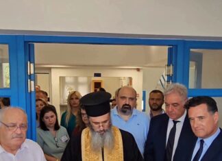 Εγκαινίασε το χωρίς γιατρούς αναβαθμισμένο κτιριακά Κ.Υ Σκοπέλου ο Άδωνις Γεωργιάδης