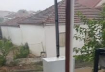 Πλημμύρισαν δρόμοι στο Βελεστίνο (video)