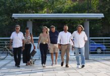 Με Γιάννη Γρηγορίου στο πλευρό της η Μ.Καρυστιανού στη Λάρισα