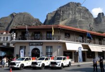 Παρέδωσε η Περιφέρεια 3 οχήματα 4Χ4 στον Δήμο Μετεώρων