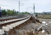 Παράταση στην εργολαβία για την αποκατάσταση της σιδηροδρομικής γραμμής Λάρισας – Βόλου