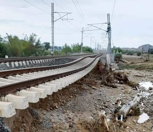 Παράταση στην εργολαβία για την αποκατάσταση της σιδηροδρομικής γραμμής Λάρισας – Βόλου