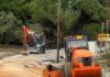 Έγινε άμεσα απο την ΓΕΚ ΤΕΡΝΑ η προσωρινή αποκατάσταση στη Λύρη
