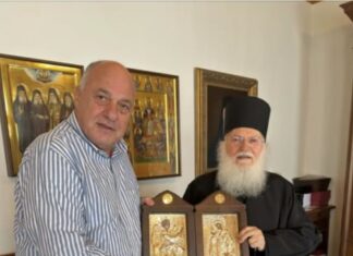 Στον Εφραίμ ο Μπέος – Ζητά την ευλογία του για τη πόλη … βοήθειά μας