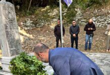 Κωνσταντίνος Μαραβέγιας: «Η θυσία των εκτελεσθέντων των Μηλεών αποτελεί διαχρονικό σύμβολο ελευθερίας και αξιοπρέπειας»